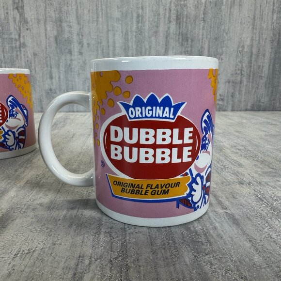 VINTAGE UNIQUE 10 oz Dubble Bubble Mug AMERICA'S ORIGINAL Bubble Gum - Picture 4 of 9